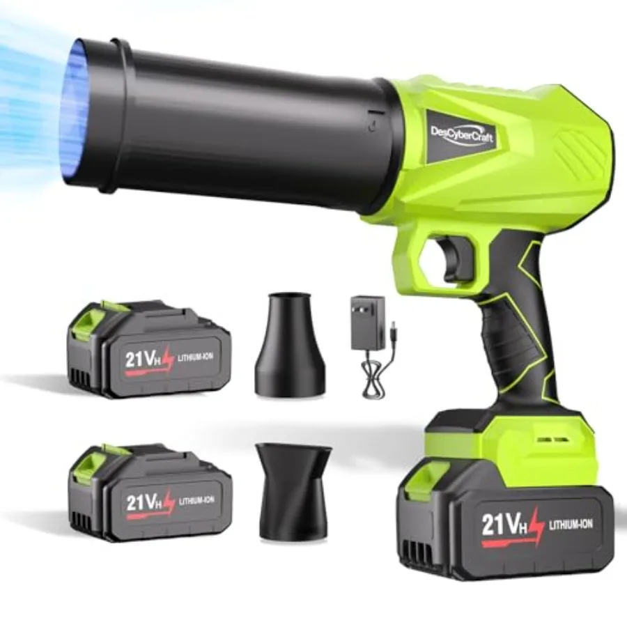 Leaf Blower Cordless with Battery and Charger 21V Portable Handheld Electric Leaf Blower Extended Nozzle Design Adjustable Spee
Leaf Blower Cordless with Battery and Charger 21V Portable Handheld Electric Leaf Blower Extended Nozzle Design Adjustable Spee