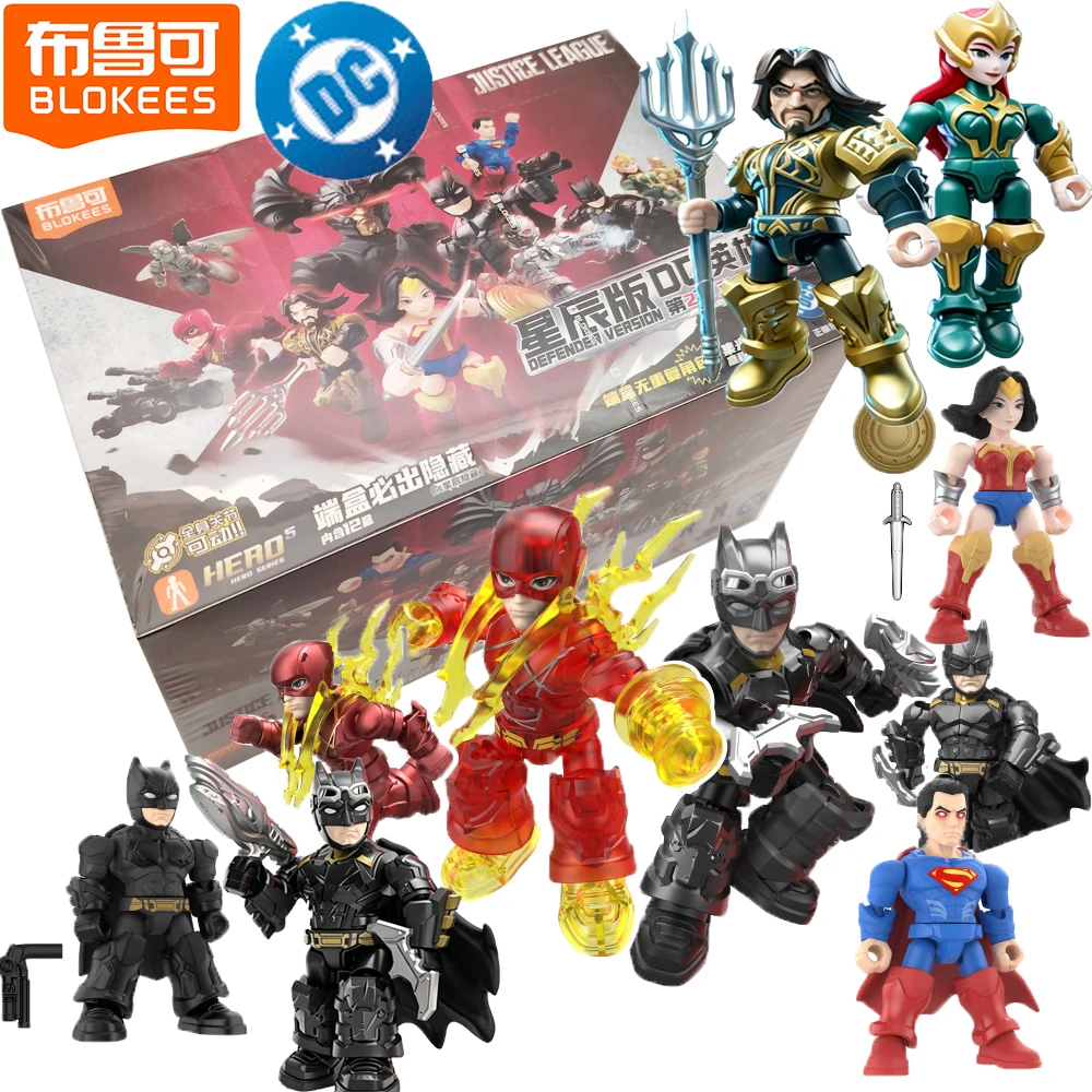 BLOKEES Official DC Hero Defender Version Blind Box Cartoon Design Delicate Figures Model Toys Decorative Ornaments Kids Gifts
BLOKEES Official DC Hero Defender Version Blind Box Cartoon Design Delicate Figures Model Toys Decorative Ornaments Kids Gifts