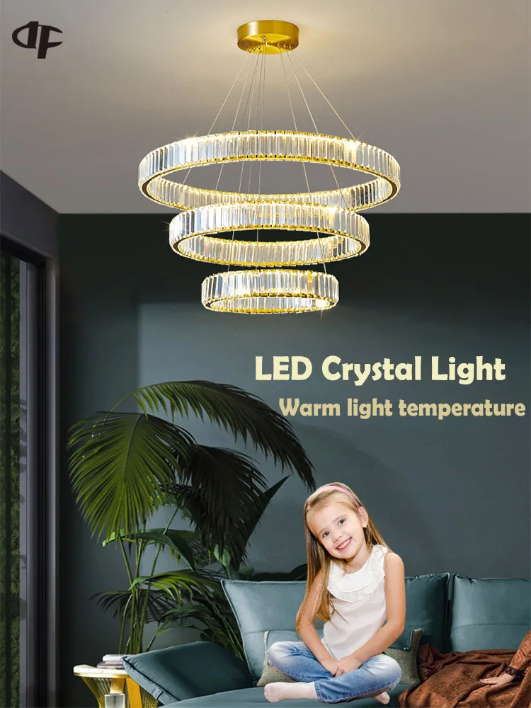Atmosphere High-End Crystal Chandelier Modern Living Room Bedroom Led Ceiling Chandeliers Restaurant Light Luxury Crystal Lights
Atmosphere High-End Crystal Chandelier Modern Living Room Bedroom Led Ceiling Chandeliers Restaurant Light Luxury Crystal Lights