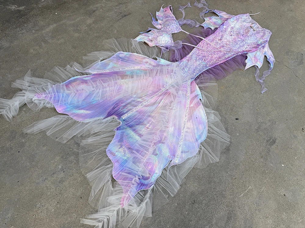 Hot Stamping Mermaid Tail, Fish Tail, Fish Skin, Tailor-Made For Aquarium Photography, Performance Costumes, Beach Photography
Hot Stamping Mermaid Tail, Fish Tail, Fish Skin, Tailor-Made For Aquarium Photography, Performance Costumes, Beach Photography