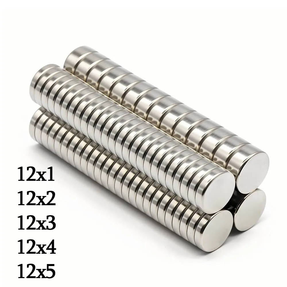 Super Strong Round Neodymium Magnet Powerful Magnets N35 small Permanent Magnetic NdfeB Refrigerator Magnet 12x1 12x2 12x3 12x5 
Super Strong Round Neodymium Magnet Powerful Magnets N35 small Permanent Magnetic NdfeB Refrigerator Magnet 12x1 12x2 12x3 12x5
