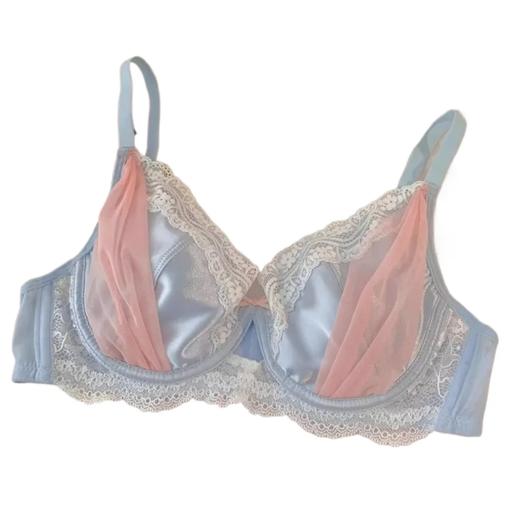 KUCLUT and Sexy Lace Patchwork Bra Ultra-thin Net Sand Cup Noodles Minimize Bras Ventilate Plus Size Underwear 75-100/BCD
KUCLUT and Sexy Lace Patchwork Bra Ultra-thin Net Sand Cup Noodles Minimize Bras Ventilate Plus Size Underwear 75-100/BCD