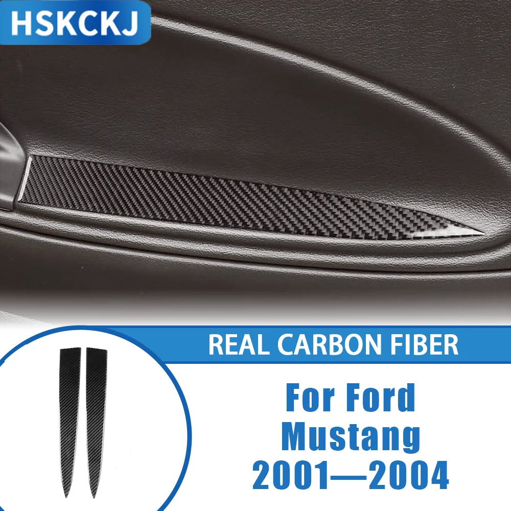 Carbon Fiber Inner Door Armrest Panel Protector Cover Trim Modified Sticker Interior Car Accessories For Ford Mustang 2001—2004
Carbon Fiber Inner Door Armrest Panel Protector Cover Trim Modified Sticker Interior Car Accessories For Ford Mustang 2001—2004