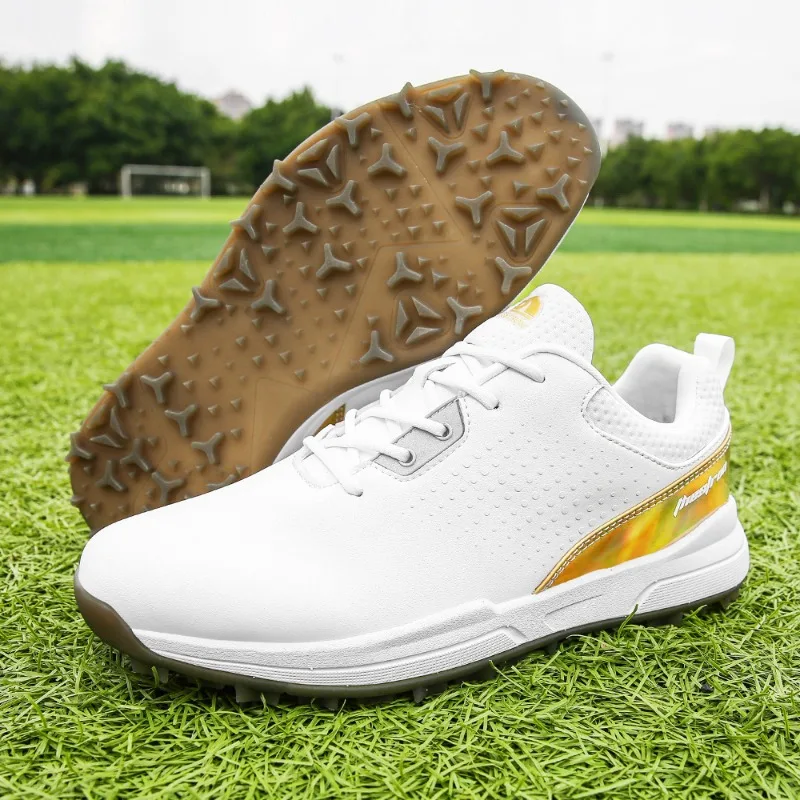 2026 Top Quality Golf Shoes Youth Professional Mens Golf Training Shoe Outdoor Lawn Athletic Man Shoes Big Size Men Walking Sho
2026 Top Quality Golf Shoes Youth Professional Mens Golf Training Shoe Outdoor Lawn Athletic Man Shoes Big Size Men Walking Sho