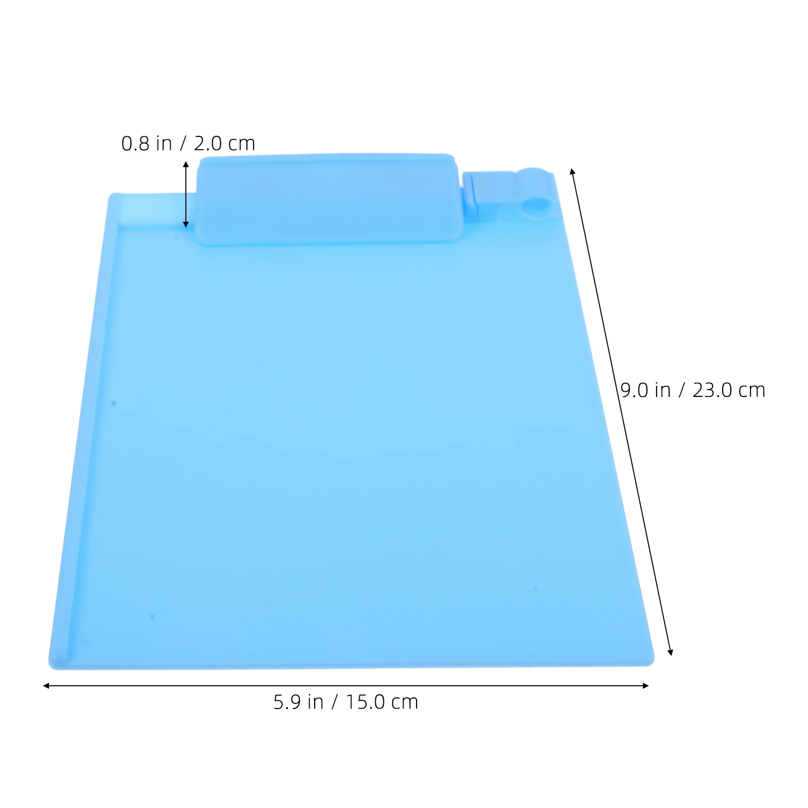 A5 Plastic Clipboard With Scale Pen Holder Writing Board For School Office Conference Medical Use Sky-Blue
A5 Plastic Clipboard With Scale Pen Holder Writing Board For School Office Conference Medical Use Sky-Blue