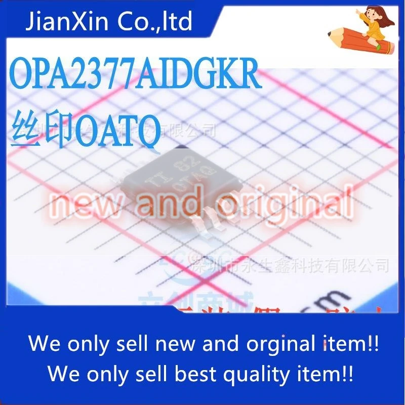 2pcs orginal new OPA2377AIDGKR OPA2377 Silkscreen OATQ 0ATQ SMD MSOP8 Precision Amplifier connection
2pcs orginal new OPA2377AIDGKR OPA2377 Silkscreen OATQ 0ATQ SMD MSOP8 Precision Amplifier connection