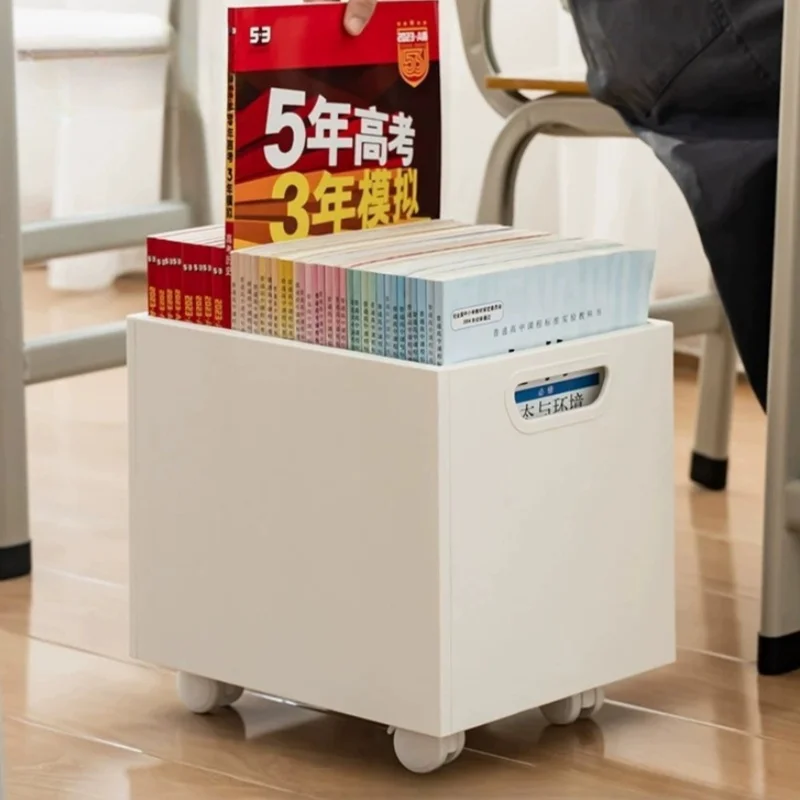 Floor-standing Book Storage Box Movable Plastic Bookstand Under The Table Student Textbook Organization Stackable Book Box
Floor-standing Book Storage Box Movable Plastic Bookstand Under The Table Student Textbook Organization Stackable Book Box