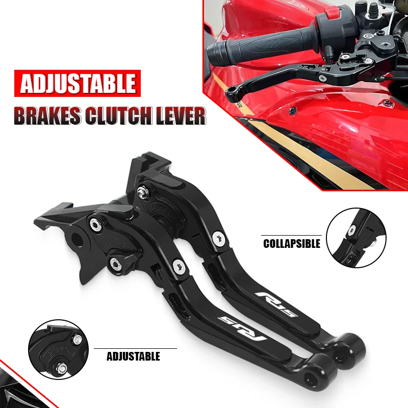 Motorcycle Folding Extendable Brake Clutch Levers For YZFR15 V3 r15 2017-2024 2025 CNC Adjustable Handles Brakes R15 Accessories
Motorcycle Folding Extendable Brake Clutch Levers For YZFR15 V3 r15 2017-2024 2025 CNC Adjustable Handles Brakes R15 Accessories