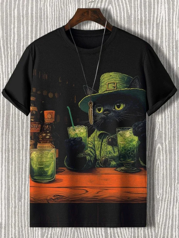 Men's Funny Animal Printed T Shirt Short Sleeved Tees Tops 3D Print Crew Neck Shirts Summer Casual Men's Clothing Apparel
Men's Funny Animal Printed T Shirt Short Sleeved Tees Tops 3D Print Crew Neck Shirts Summer Casual Men's Clothing Apparel