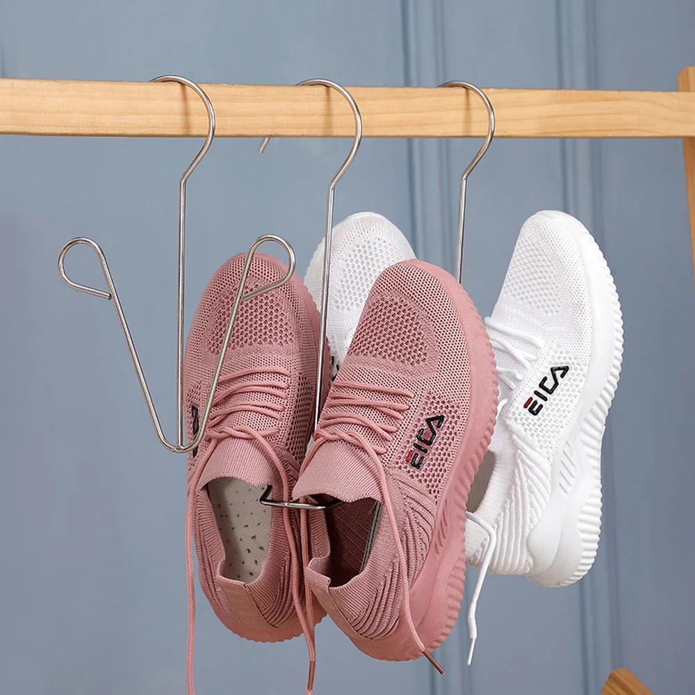 Windproof Non-Slip Solid Drying Rack Stainless Steel Shoe Rack Outdoor Balcony Creative Hook
Windproof Non-Slip Solid Drying Rack Stainless Steel Shoe Rack Outdoor Balcony Creative Hook