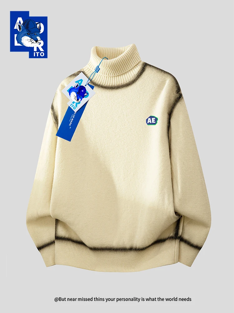 Retro High Collar Knitted Sweater Men's Vintage Sle Winter Outerwear Comfortable Breathable Warm Polyester Fiber Casual Sle
Retro High Collar Knitted Sweater Men's Vintage Sle Winter Outerwear Comfortable Breathable Warm Polyester Fiber Casual Sle