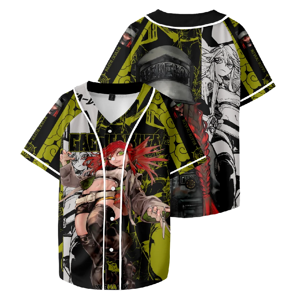 Gachiakuta Merch Baseball Jacket T-shirts Summer Unisex Fashion V-neck Short Sleeve Tee 
Gachiakuta Merch Baseball Jacket T-shirts Summer Unisex Fashion V-neck Short Sleeve Tee