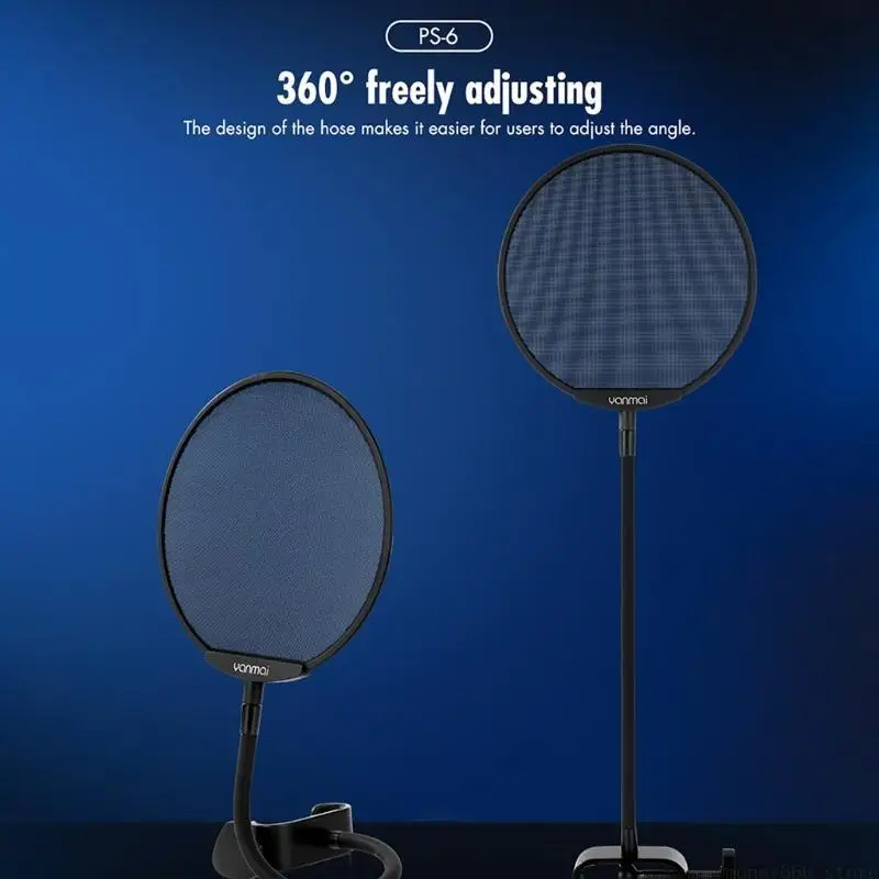 F62C High Performance Microphone Cover Customized for Professional Recording Black
F62C High Performance Microphone Cover Customized for Professional Recording Black