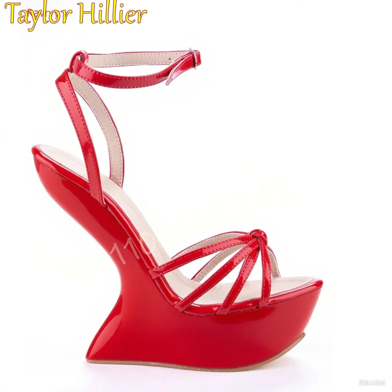 Strange Style Platform Sandals Round Head Buckle Ankle Women Summer Sandals Fashion Party Sexy Nail Strap Heel Open Toe Shoes
Strange Style Platform Sandals Round Head Buckle Ankle Women Summer Sandals Fashion Party Sexy Nail Strap Heel Open Toe Shoes