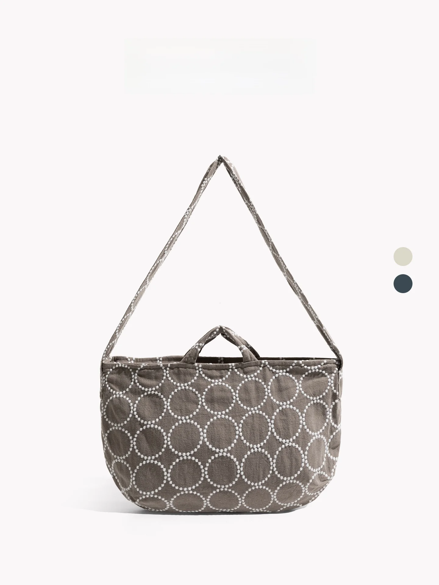 Heavy-Embroidered Canvas Dumpling Bag Bell Drum Women's Tote Bag Artistic Casual Shoulder Bag Soft Handle Zipper Closure
Heavy-Embroidered Canvas Dumpling Bag Bell Drum Women's Tote Bag Artistic Casual Shoulder Bag Soft Handle Zipper Closure
