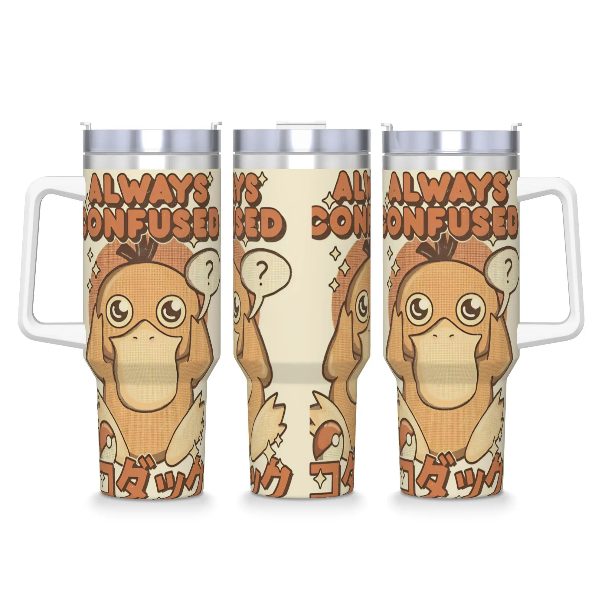 Psyduck Манга Стакан Холодный напиток Бутылка для воды Сохранение тепла Кофейная кружка из нержавеющей стали Пользовательские автомобильные кружки для кемпинга
Psyduck Манга Стакан Холодный напиток Бутылка для воды Сохранение тепла Кофейная кружка из нержавеющей стали Пользовательские автомобильные кружки для кемпинга