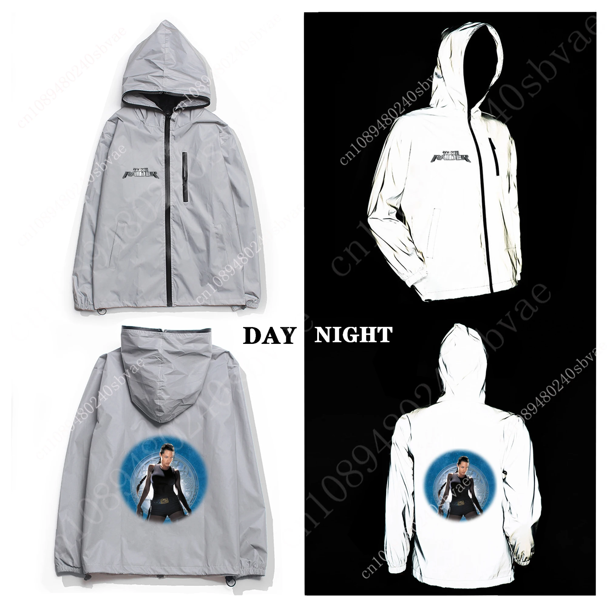 Tomb Raider Reflective Jacket Lara Croft Mens Womens Coat Hooded Windbreaker Runing Pocket Jackets Cycling Customized Hoodie
Tomb Raider Reflective Jacket Lara Croft Mens Womens Coat Hooded Windbreaker Runing Pocket Jackets Cycling Customized Hoodie