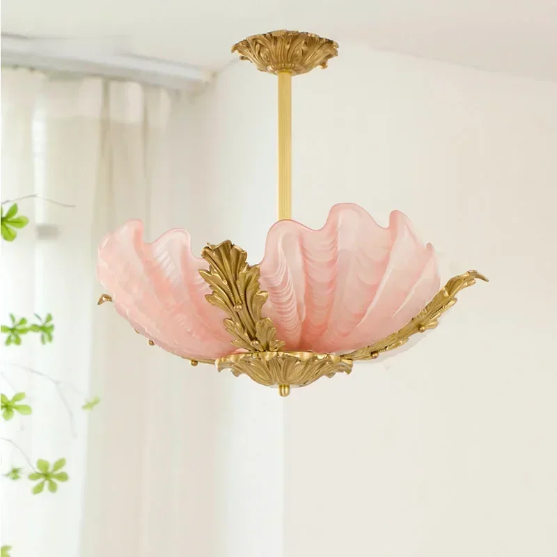 French luxurious Retro Brass Glass Chandeliers E14 Pendant Lights Living Room decoration Nordic Corridor Suspend Lamps Fixture
French luxurious Retro Brass Glass Chandeliers E14 Pendant Lights Living Room decoration Nordic Corridor Suspend Lamps Fixture