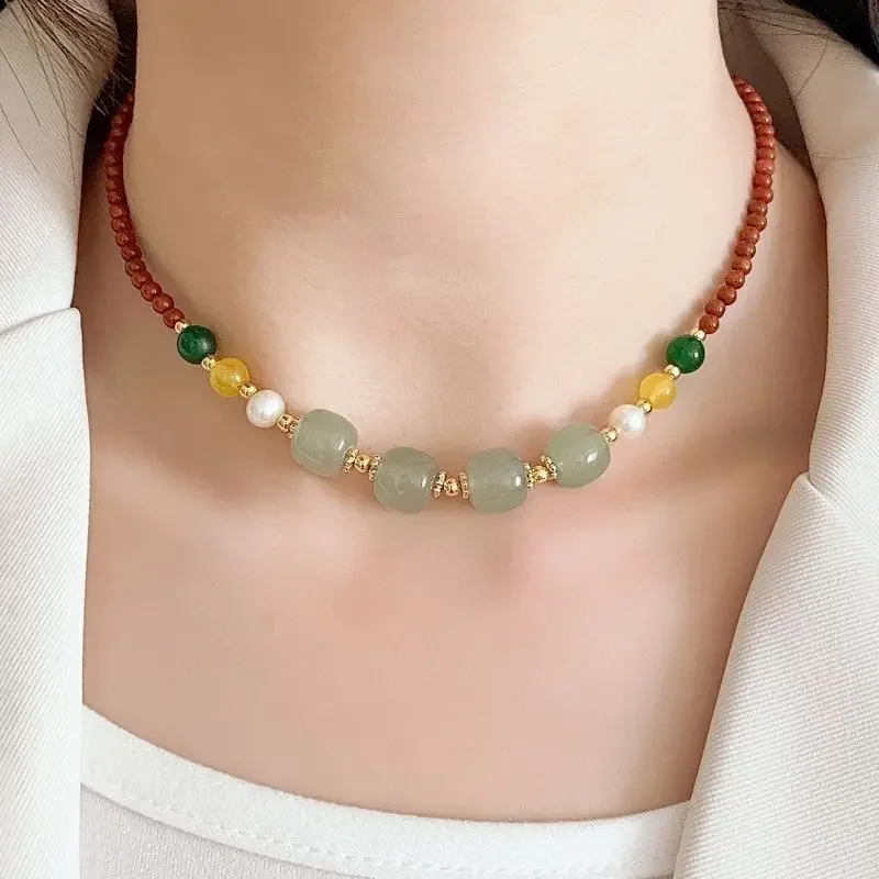 Новое поступление, универсальное ожерелье из красного оникса и нефрита, послеоперационное окклюзионное ожерелье со шрамом, универсальное ожерелье с круглыми бусинами, цепочка с артефактом
Новое поступление, универсальное ожерелье из красного оникса и нефрита, послеоперационное окклюзионное ожерелье со шрамом, универсальное ожерелье с круглыми бусинами, цепочка с артефактом