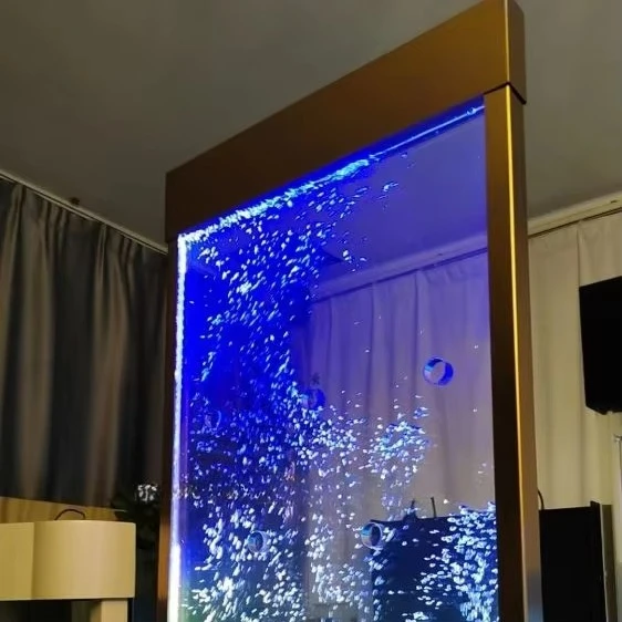 Программируемая вращающаяся и танцующая стена из пузырьков воды для отелей
Программируемая вращающаяся и танцующая стена из пузырьков воды для отелей