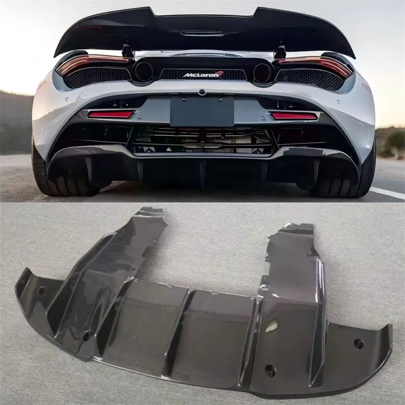 For McLaren 720S Real Carbon Fiber Car Rear Bumper Lip Diffuser Splitters Spoiler Back Car Accessories Body Kit
For McLaren 720S Real Carbon Fiber Car Rear Bumper Lip Diffuser Splitters Spoiler Back Car Accessories Body Kit