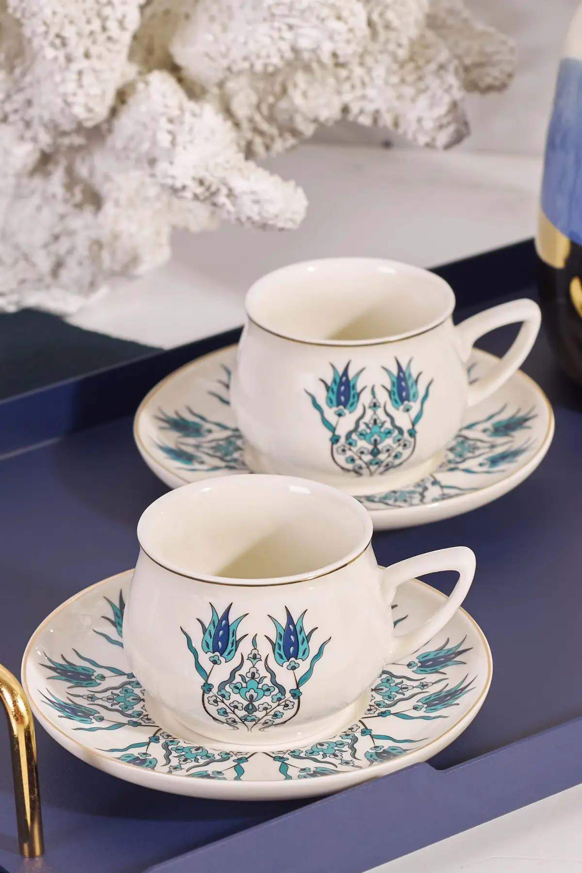 Iznik New Form 2 Personality Coffee cup Pad 90 ml Scandinavian Design Ceramic Porcelain Cup Pad Turkish Coffee Espresso
Iznik New Form 2 Personality Coffee cup Pad 90 ml Scandinavian Design Ceramic Porcelain Cup Pad Turkish Coffee Espresso