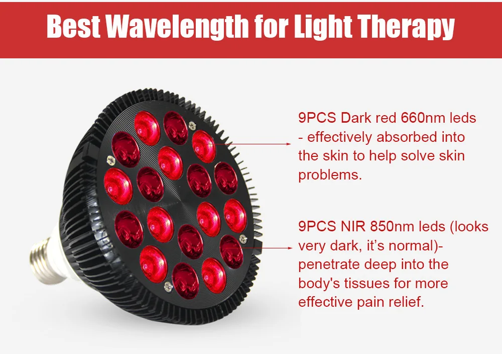 IdeaPerapy handheld red therapy lamp with clip TL054 850 nanometer 660 nanometer lamp, used for pain relief and body
IdeaPerapy handheld red therapy lamp with clip TL054 850 nanometer 660 nanometer lamp, used for pain relief and body