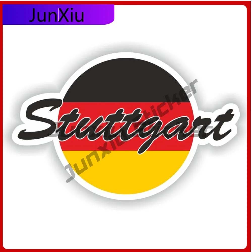 Stuttgart Germany City With National Flag Graphic Vinyl Decals Bumper Motorcycle Emblems Decals Scratch Cover Refit Sticker Car
Stuttgart Germany City With National Flag Graphic Vinyl Decals Bumper Motorcycle Emblems Decals Scratch Cover Refit Sticker Car