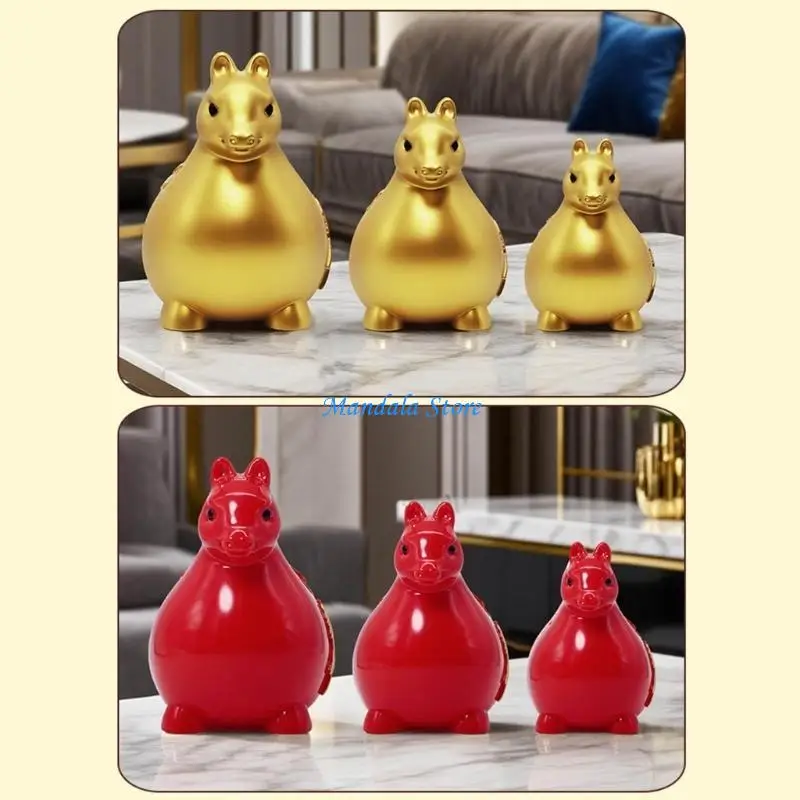 U2JC Animal Piggy Banks,Horse Statues Ornament for Home Office Desk Decors
U2JC Animal Piggy Banks,Horse Statues Ornament for Home Office Desk Decors