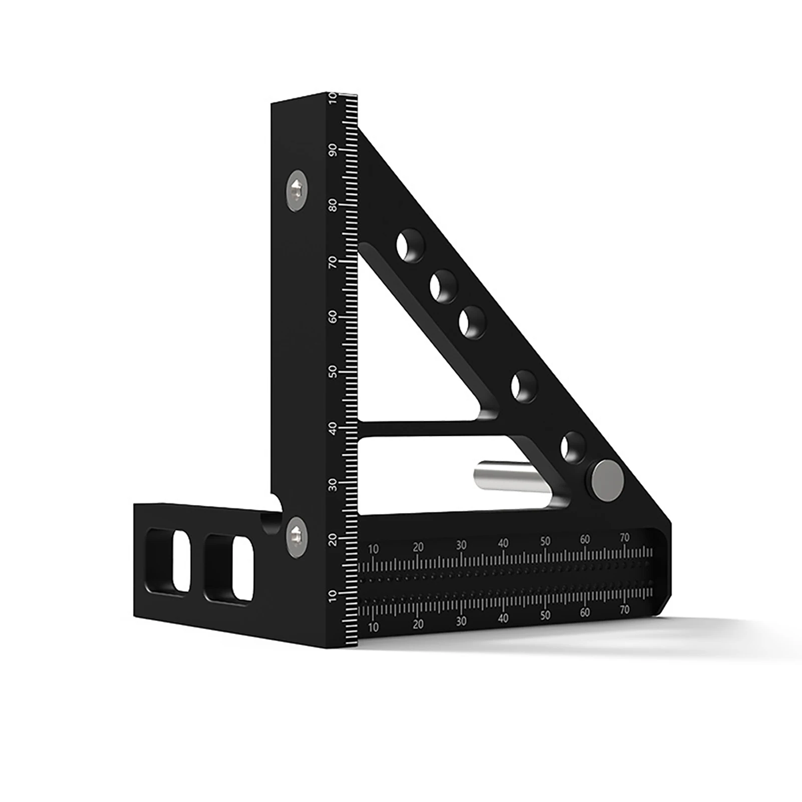 CrossLine Calibration Ruler Vertical Line 45° Angle Right Angle Gauge Aluminum Alloy Scriber Woodworking Measuring Ruler
CrossLine Calibration Ruler Vertical Line 45° Angle Right Angle Gauge Aluminum Alloy Scriber Woodworking Measuring Ruler