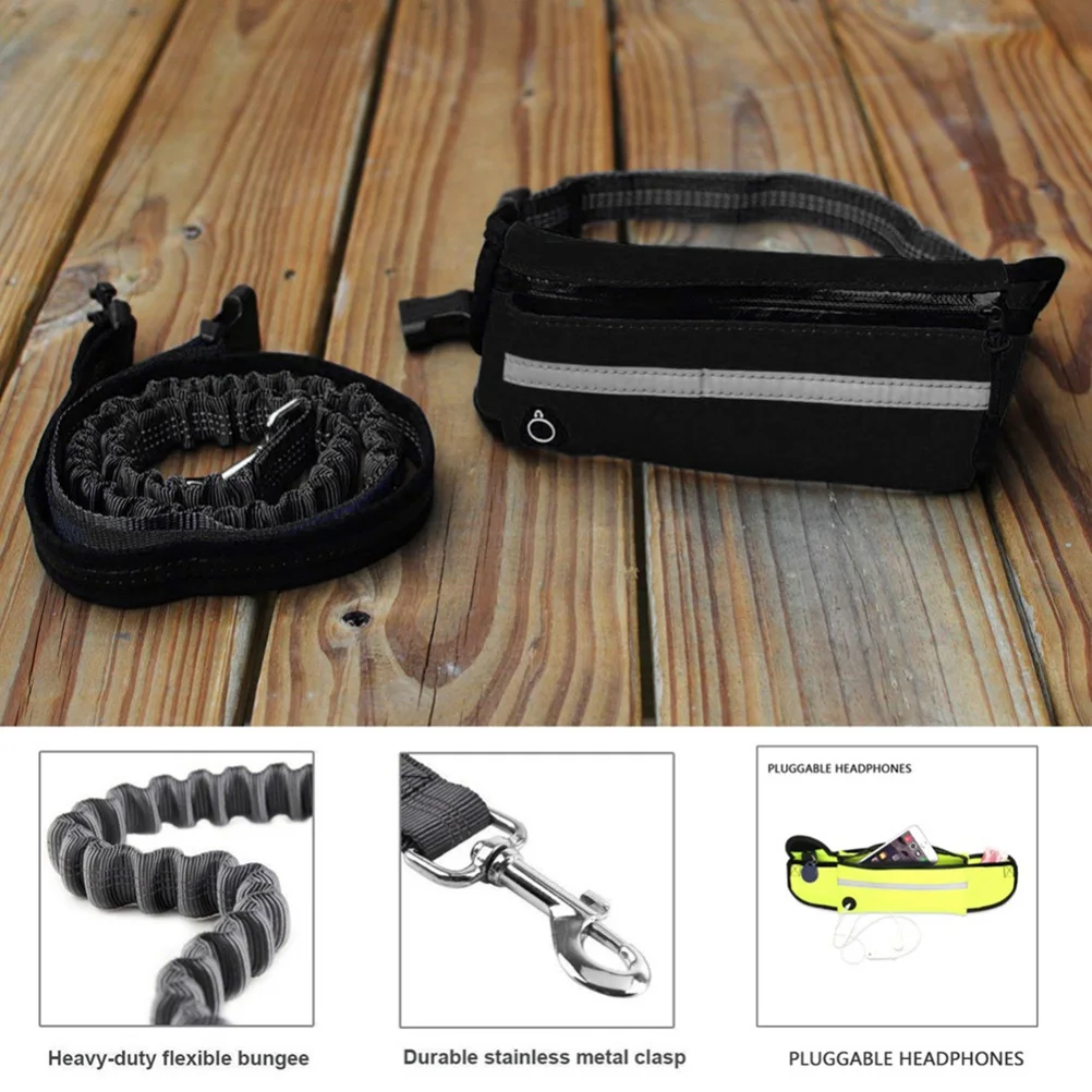 Hands Free Dog Leash Waterproof Waist Bag Traction Rope Pet Pocket Sports Training Extendable Bungee Reflective Stitching Dog
Hands Free Dog Leash Waterproof Waist Bag Traction Rope Pet Pocket Sports Training Extendable Bungee Reflective Stitching Dog