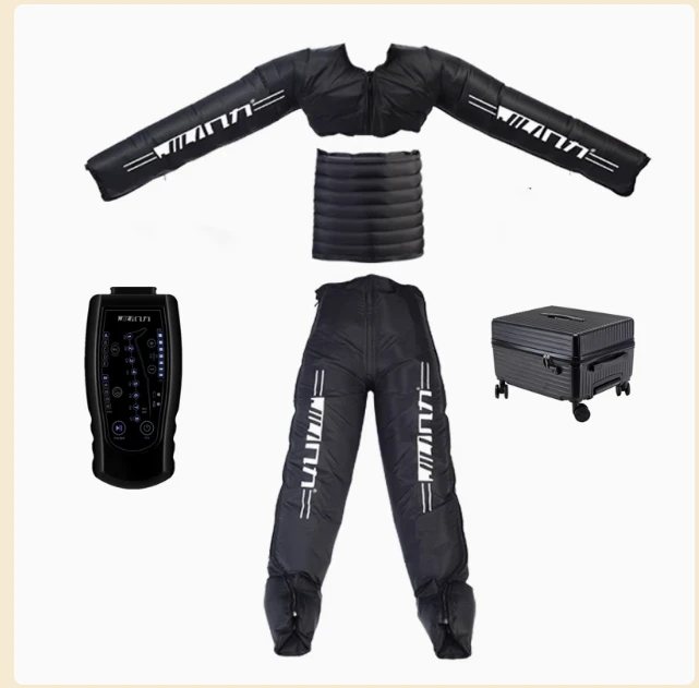 "8-Chamber Air Compression Leg Massager - Lymphatic Drainage & Muscle Recovery System for Physiotherapy"
"8-Chamber Air Compression Leg Massager - Lymphatic Drainage & Muscle Recovery System for Physiotherapy"