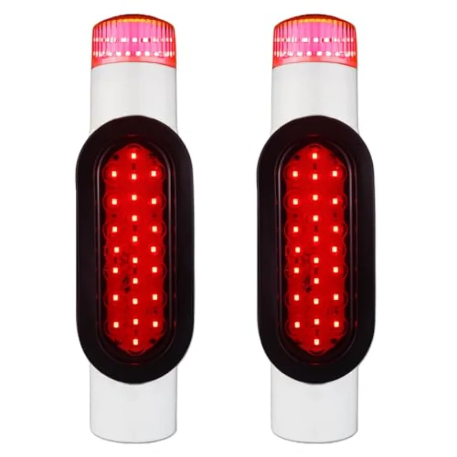 Boat Trailer Guide on Post Pipe Light Set DOT Approved Submersible Boat Trailer Guide Pole Lights for 2-3/8" PVC Pipe LED Light
Boat Trailer Guide on Post Pipe Light Set DOT Approved Submersible Boat Trailer Guide Pole Lights for 2-3/8" PVC Pipe LED Light