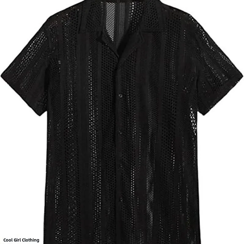 Мужской трикотажный топ на пуговицах, свободный крой, летний теплый топ с высоким воротником, пляжная сцена, Thiened, другой материал 00%
Мужской трикотажный топ на пуговицах, свободный крой, летний теплый топ с высоким воротником, пляжная сцена, Thiened, другой материал 00%