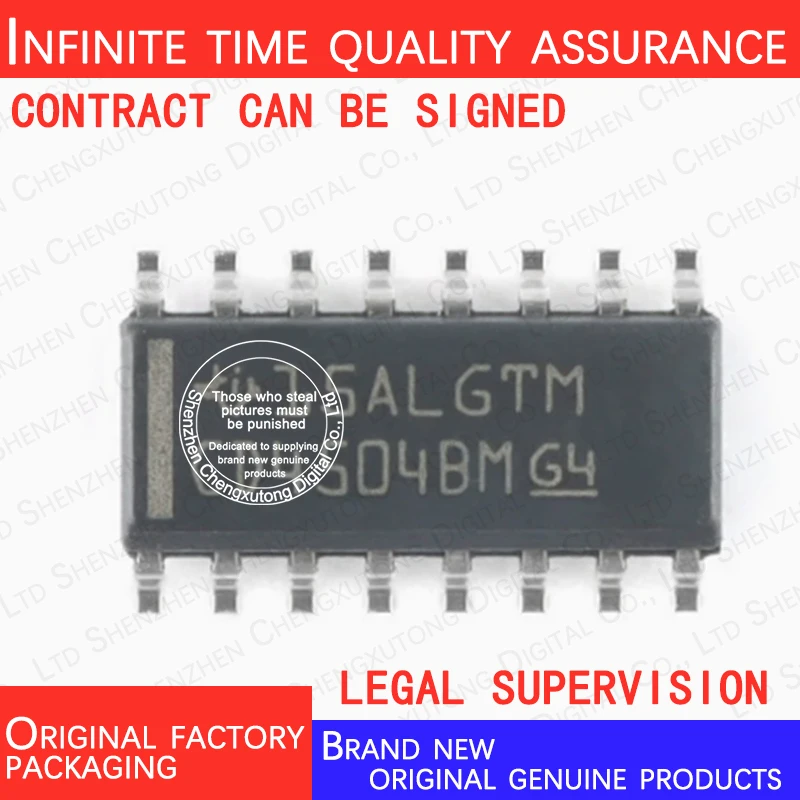 10pcs/lot CD4504BM96 CD4504BM SOP 100% genuine stock in brand new original packaging
10pcs/lot CD4504BM96 CD4504BM SOP 100% genuine stock in brand new original packaging