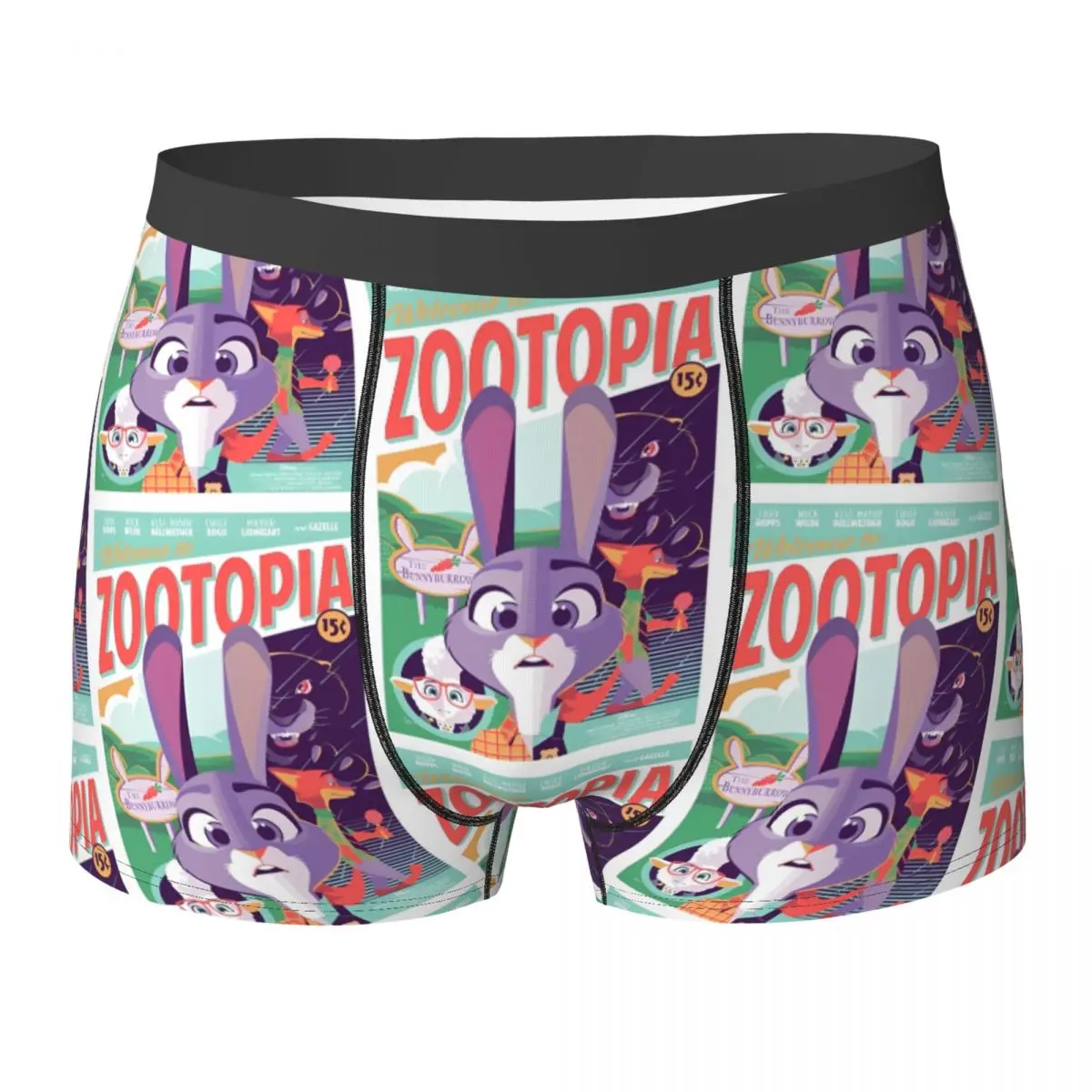 Zootopia Underwear Male Boxer Brief Elastic Trunk Quality Printing Large Size Underpants
Zootopia Underwear Male Boxer Brief Elastic Trunk Quality Printing Large Size Underpants