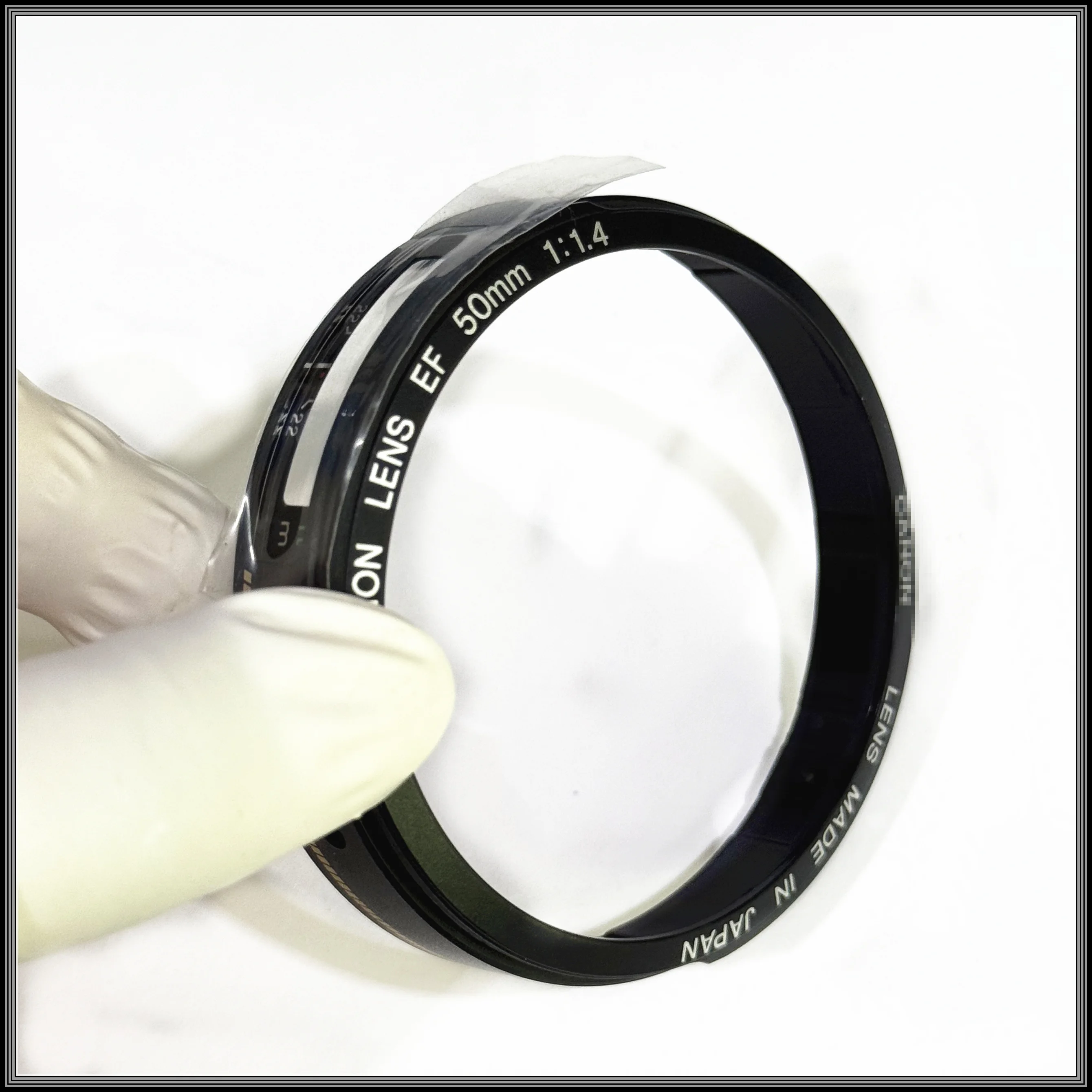 New For Canon Original EF 50mm f/1.4 USM Lens Front Name Plate Barrel Replacement Repair part
New For Canon Original EF 50mm f/1.4 USM Lens Front Name Plate Barrel Replacement Repair part