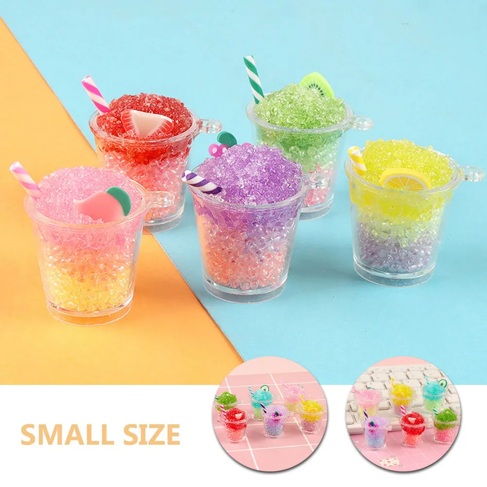 4 Pcs Simulated Smooth Cup Resin Miniature Beverage Decorate Cups for Dollhouse
4 Pcs Simulated Smooth Cup Resin Miniature Beverage Decorate Cups for Dollhouse
