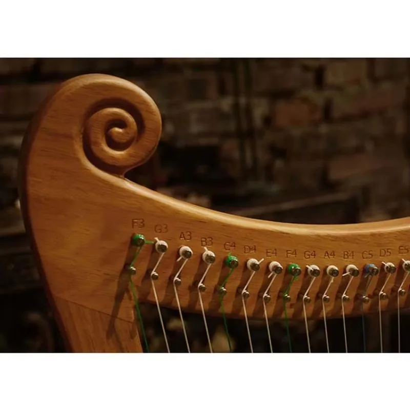 Hooqu Wholesale 19-string Harp Professional Strings Musical Instrument Solid Mahogany Wood Harp For Sale
Hooqu Wholesale 19-string Harp Professional Strings Musical Instrument Solid Mahogany Wood Harp For Sale