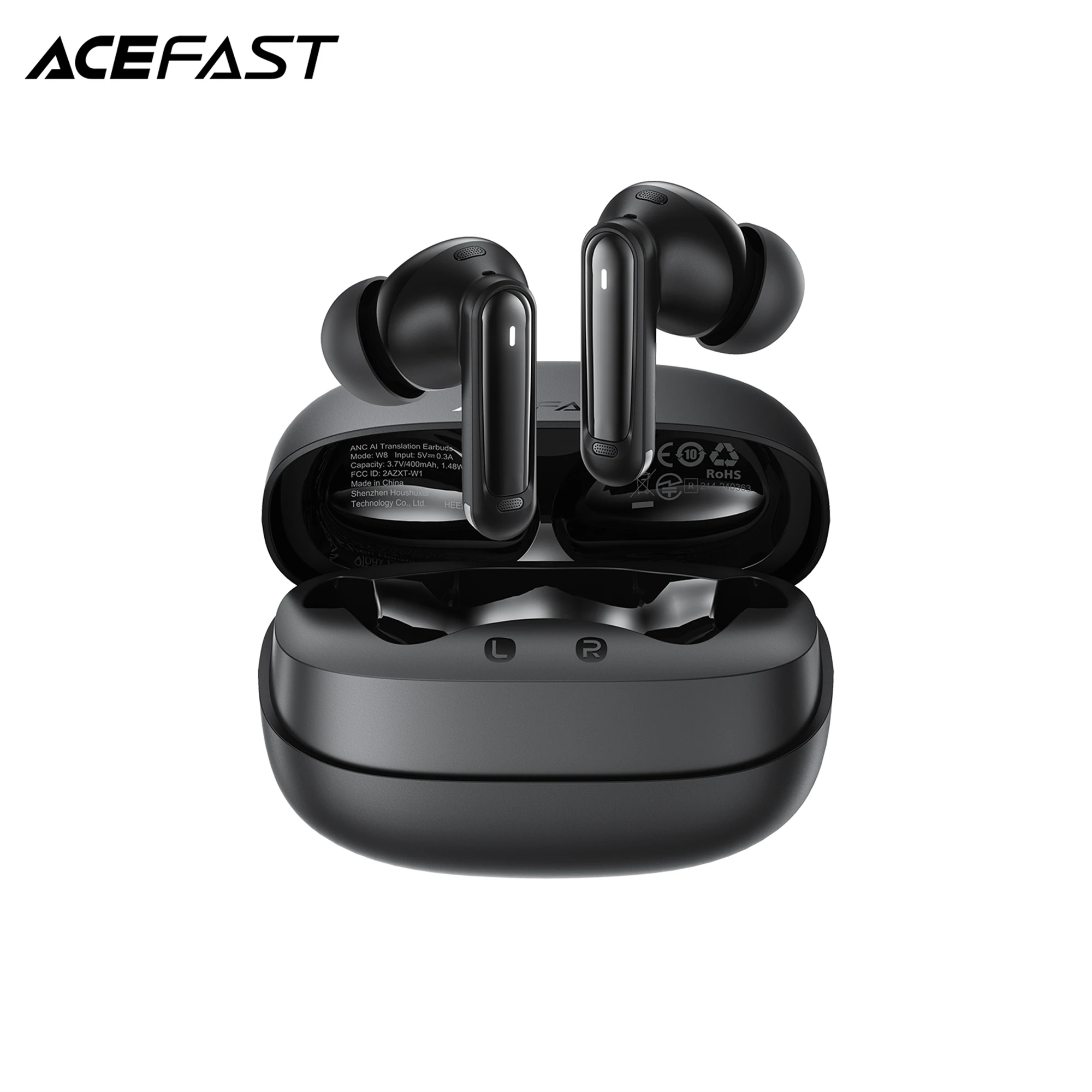 Наушники ACEFAST W8 ANC ENC с шумоподавлением, Bluetooth 6.0, AI-переводом, низкой задержкой для игр, поддержкой приложения и управлением эквалайзером
Наушники ACEFAST W8 ANC ENC с шумоподавлением, Bluetooth 6.0, AI-переводом, низкой задержкой для игр, поддержкой приложения и управлением эквалайзером