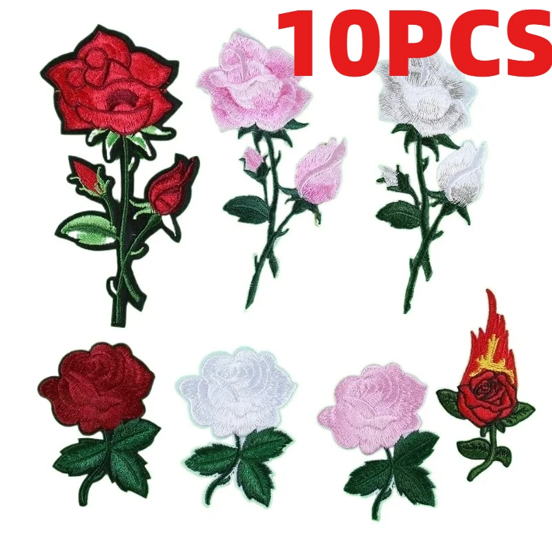 10PCS High-end Badge Rose Cloth Sticker Children's Clothing Accessories Foreign Trade Wholesale Explosion Burning Edge Adhesive
10PCS High-end Badge Rose Cloth Sticker Children's Clothing Accessories Foreign Trade Wholesale Explosion Burning Edge Adhesive