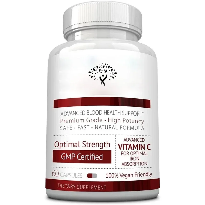 Gentle Iron + Vitamin C Capsules – Highly Absorbable, Stomach-Friendly Formula -60 Vegan & Non-GMO Caps
Gentle Iron + Vitamin C Capsules – Highly Absorbable, Stomach-Friendly Formula -60 Vegan & Non-GMO Caps