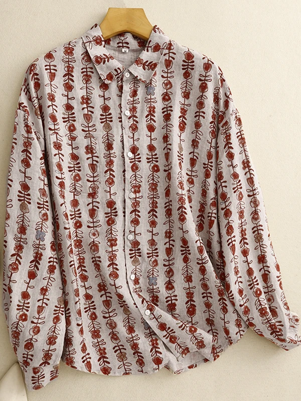 Противовозрастной льняной длинный све с принтом в стиле ретро, повседневный женский воротник, большой размер, весенний сезон, универсальный открытый автомобиль...
Противовозрастной льняной длинный све с принтом в стиле ретро, повседневный женский воротник, большой размер, весенний сезон, универсальный открытый автомобиль...