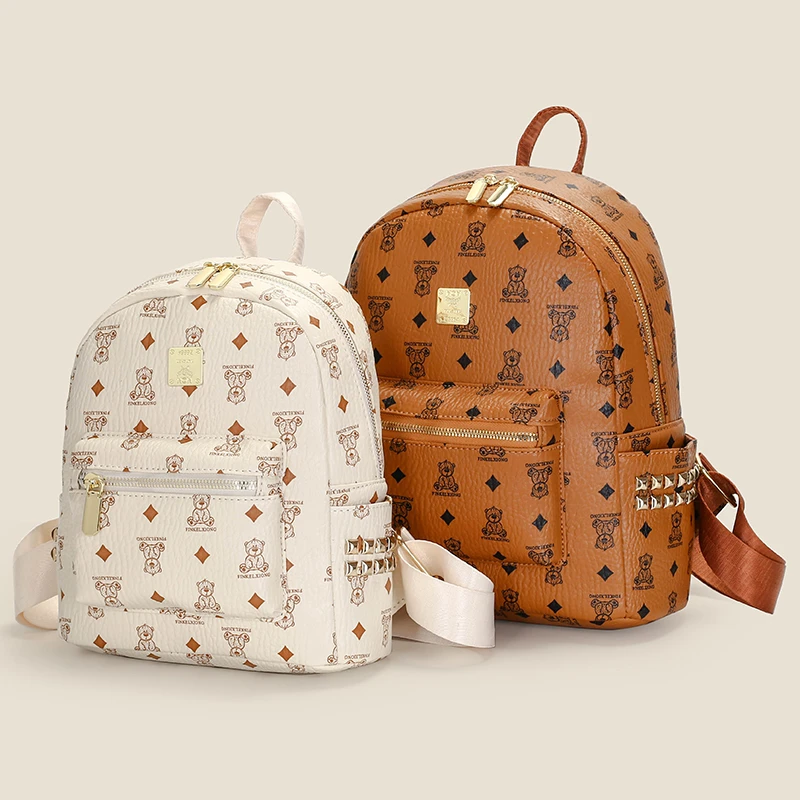 Schoolbag Backpack Women's Double Shoulder Bag 2025 Cross-border New Style Small-Scale Leather College Student High-Class Capaci
Schoolbag Backpack Women's Double Shoulder Bag 2025 Cross-border New Style Small-Scale Leather College Student High-Class Capaci