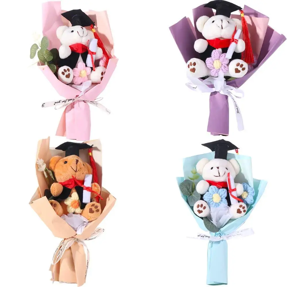Graduation Season Little Bear Crochet Bouquet Celebrate Party Congratulation Graduation Flower Bouquet Commemorative Soft
Graduation Season Little Bear Crochet Bouquet Celebrate Party Congratulation Graduation Flower Bouquet Commemorative Soft