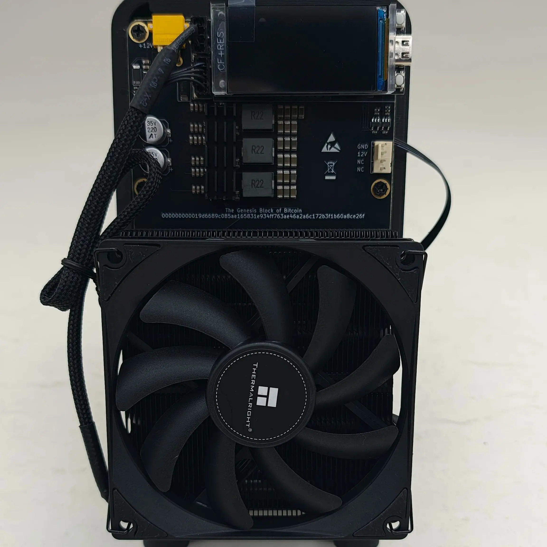 Black color bitaxe nerdQaxe++ rev 6.1 6T solo miner 100W B1370 chip power slient miners
Black color bitaxe nerdQaxe++ rev 6.1 6T solo miner 100W B1370 chip power slient miners