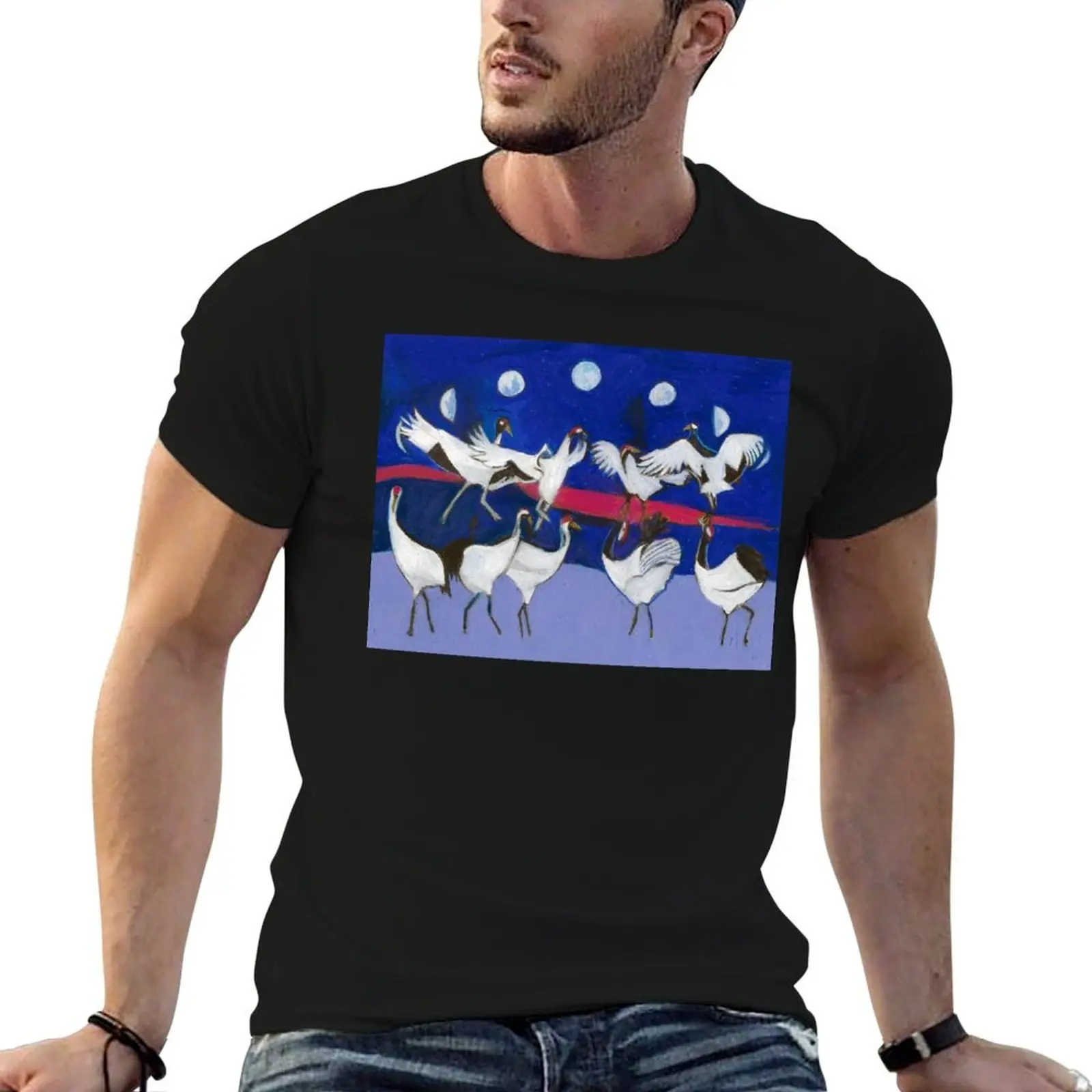 Nine Dancing Cranes T-Shirt essential t shirt man t shirts high quality luxury brand man t shirt luxury T-shirt
Nine Dancing Cranes T-Shirt essential t shirt man t shirts high quality luxury brand man t shirt luxury T-shirt