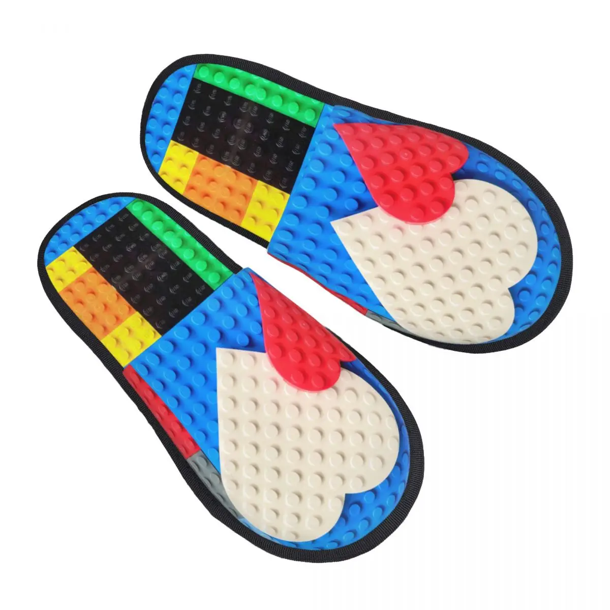 Building Blocks Heart Patern House Slippers Cozy Warm Memory Foam Fluffy Slipper Custom Print Women Indoor Outdoor Shoes
Building Blocks Heart Patern House Slippers Cozy Warm Memory Foam Fluffy Slipper Custom Print Women Indoor Outdoor Shoes
