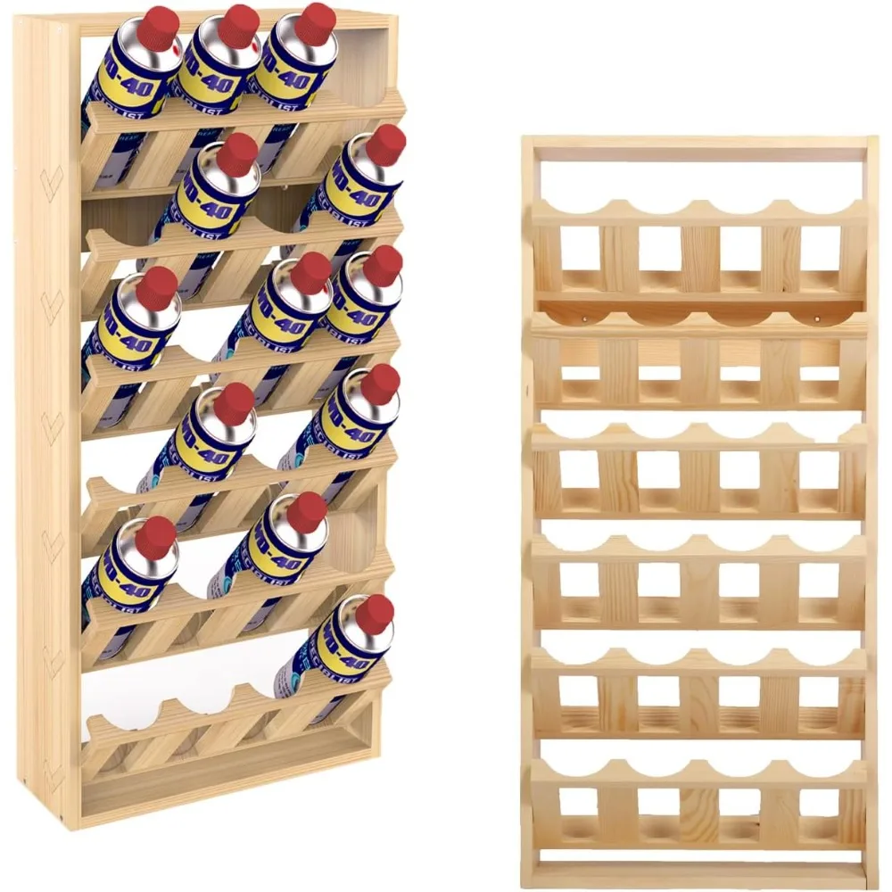 24 Can Spray Paint or Lube Can Holder Aerosol Can Rack 6-Tier Wooden Spray Paint Can Storage Rack Wall Mount Aerosol Spray Can
24 Can Spray Paint or Lube Can Holder Aerosol Can Rack 6-Tier Wooden Spray Paint Can Storage Rack Wall Mount Aerosol Spray Can