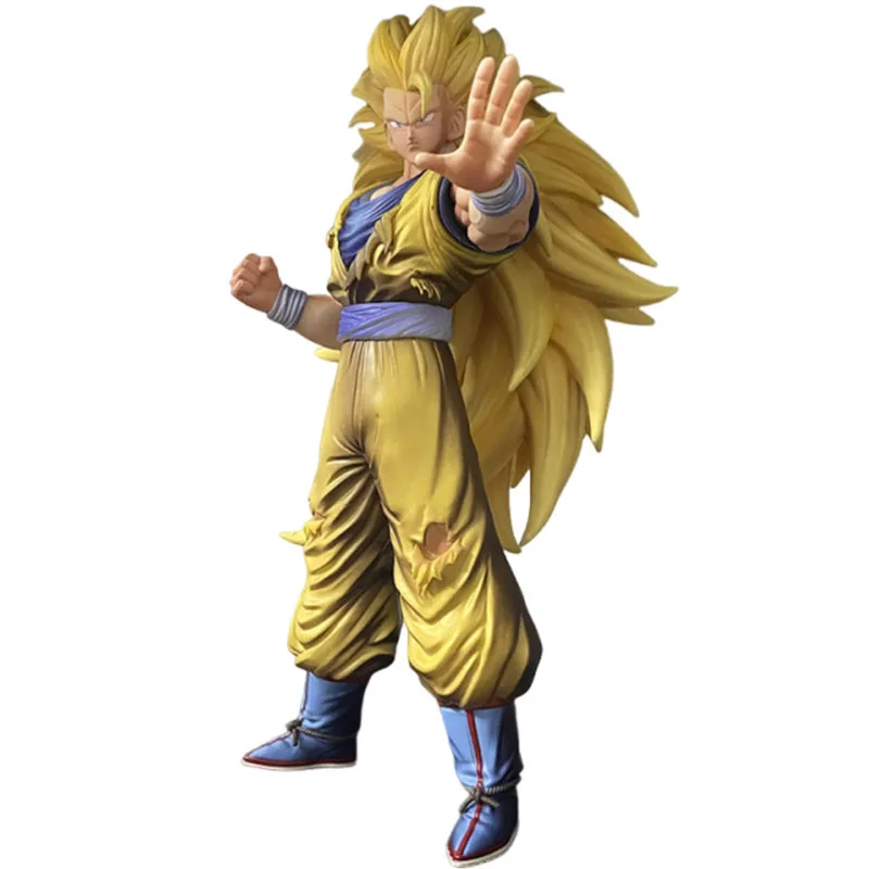 33cm Dragon Ball Z SSJ3 Action Figure Son Goku Figuras Manga Super Saiyan 3 Figurine Toys Anime GK Statue Model Ornaments Gift
33cm Dragon Ball Z SSJ3 Action Figure Son Goku Figuras Manga Super Saiyan 3 Figurine Toys Anime GK Statue Model Ornaments Gift